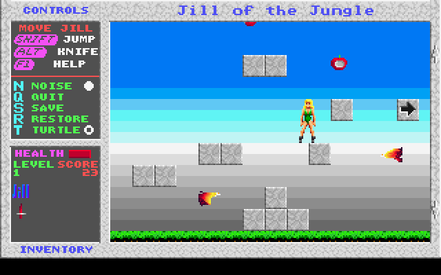 Jill of the Jungle screenshot