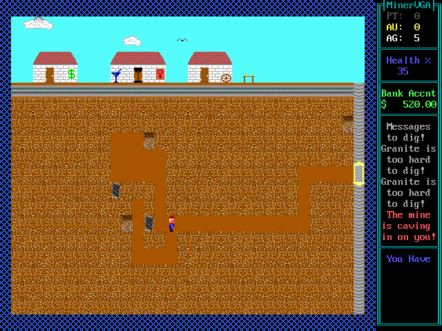 Miner VGA screenshot