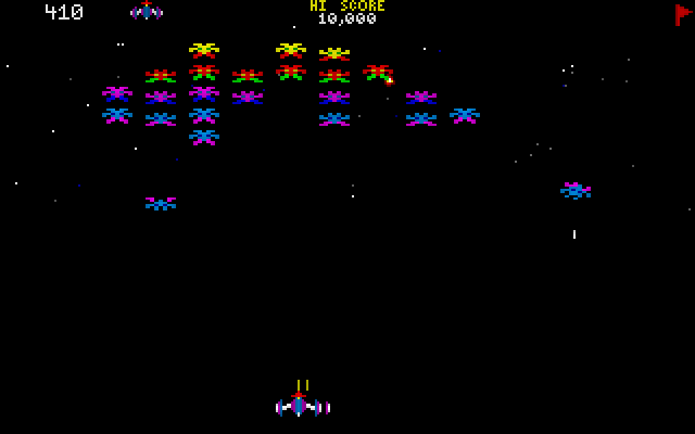 CHAMP Galaxian screenshot