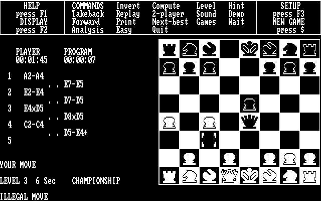 Chess screenshot