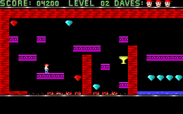 Dave Dangerous é um jogo de plataforma para jogar em qualquer