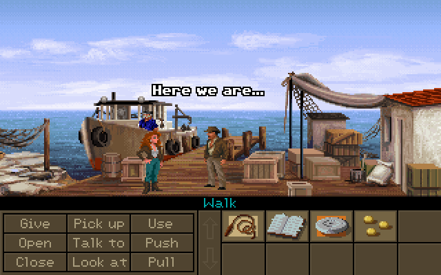 Indiana Jones and the Fate of Atlantis screenshot