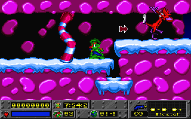 Jazz Jackrabbit Holiday Hare screenshot