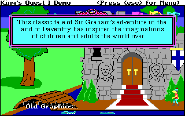 King's Quest I: Quest for the Crown screenshot