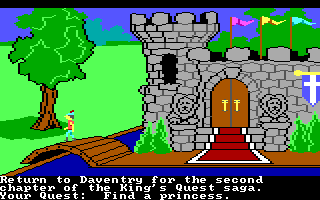 King's Quest II: Romancing the Throne screenshot