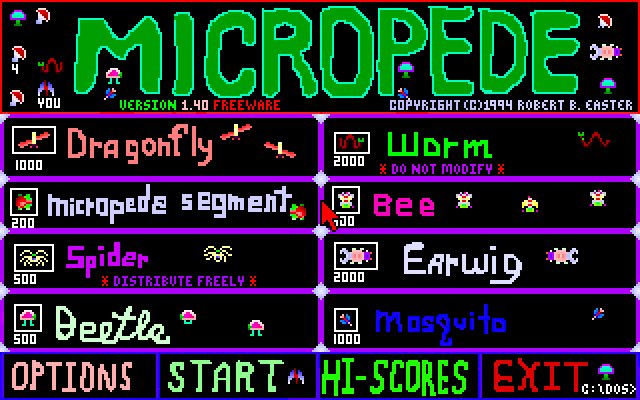 Micropede screenshot 3