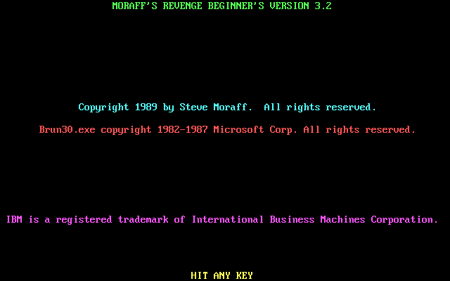 Moraff's Revenge screenshot 3
