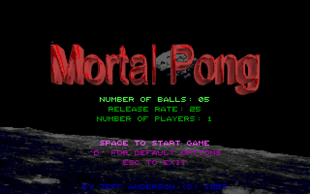 Mortal Pong screenshot 3