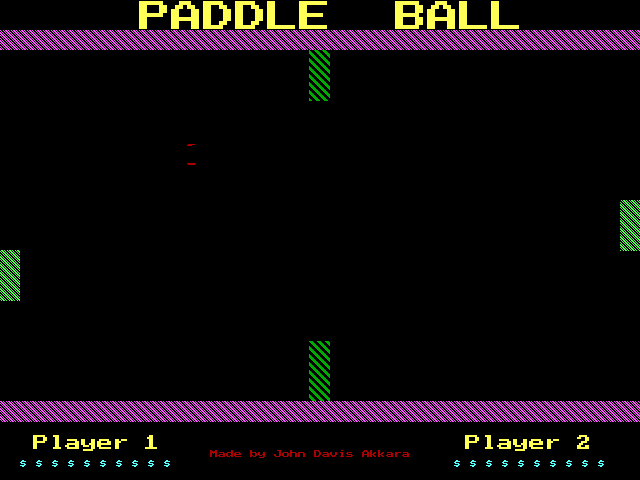 Paddle Ball screenshot