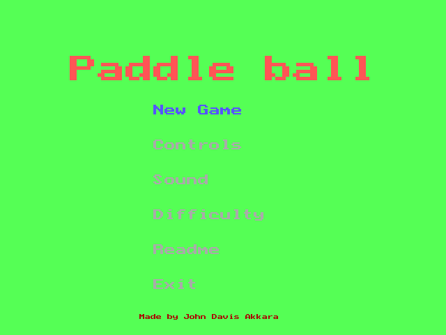 Paddle Ball screenshot 3