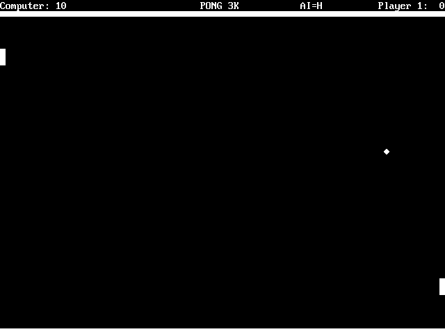 PONG3K screenshot