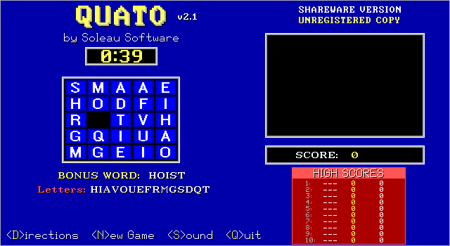 Quato screenshot