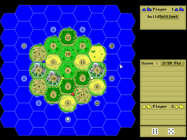 Settlers of Catan screenshot