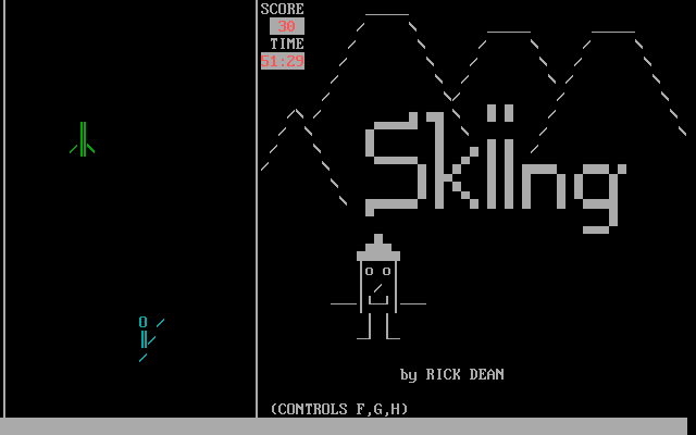 Skiing screenshot