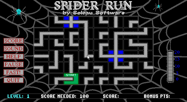 Spider Run screenshot