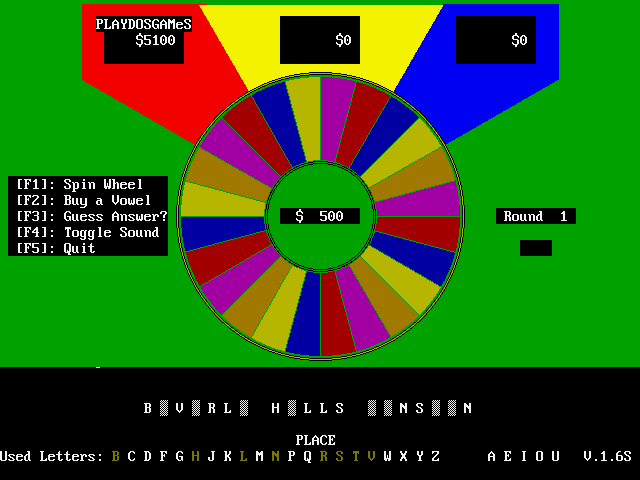 VGA Wheel screenshot