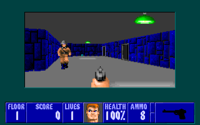 Wolfenstein 3D screenshot